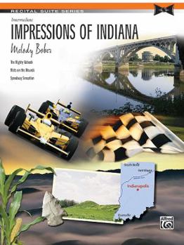 Paperback Impressions of Indiana Book