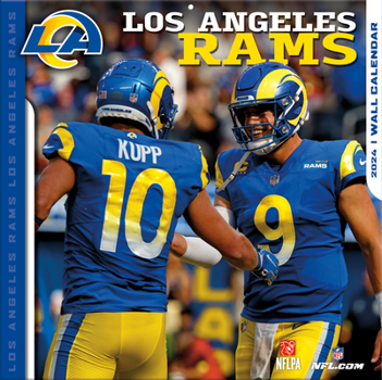 Calendar Los Angeles Rams 2024 12x12 Team Wall Calendar Book