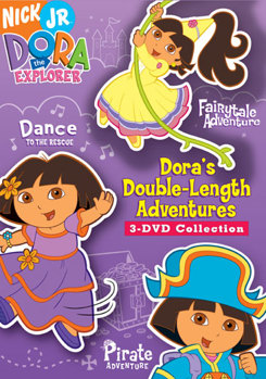 DVD Dora the Explorer: Dora's Double-Length Adventures Book