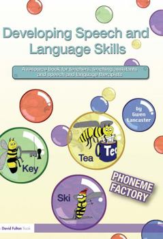 Paperback Developing Speech and Language Skills: Phoneme Factory [With CD] Book