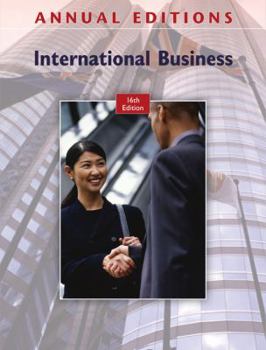 Paperback Annual Editions: International Business Book