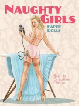 Paperback Naughty Girls Paper Dolls Book