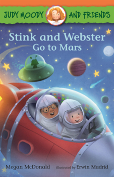 Library Binding Stink and Webster Go to Mars Book