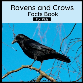 Paperback Ravens And Crows Facts Book For Kids: Book About Crows And Ravens Book
