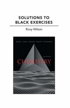 Paperback Solutions to Black Exercises for Chemistry: The Central Science Book