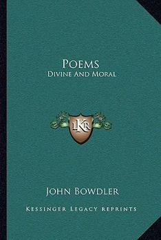 Paperback Poems: Divine And Moral Book