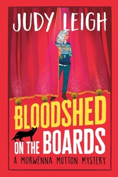 Paperback Bloodshed on the Boards [Large Print] Book