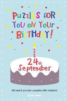 Paperback Puzzles for you on your Birthday - 24th September Book