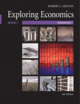 Hardcover Exploring Economics Module 1 Fundamentals Book