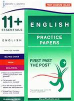 Paperback 11+ Essentials English: Practice Papers (Multiple Choice Book 1) Book