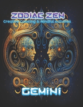 Paperback Zodiac Zen: Creative Coloring & Mindful Activities Book