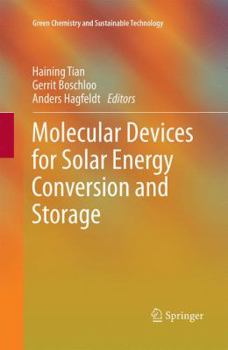 Paperback Molecular Devices for Solar Energy Conversion and Storage Book