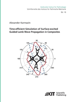 Paperback Time-efficient Simulation of Surface-excited Guided Lamb Wave Propagation in Composites Book