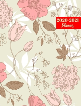 2020-2021 Planner: Cute Weekly & Monthly Planner with Calendar - Personal Journal Week Planners & Goal Planner Organizer