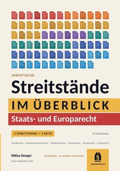 Streitstände Staats- und Europarecht im Überblick (German Edition)