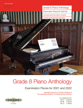 Paperback Grade 8 Piano Anthology -- Examination Pieces for 2021 and 2022: Sheet Book