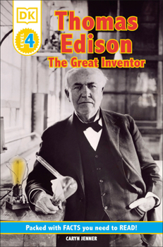Paperback DK Readers L4: Thomas Edison: The Great Inventor Book