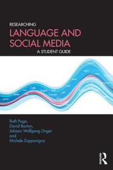 Paperback Researching Language and Social Media: A Student Guide Book