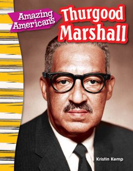 Paperback Amazing Americans Thurgood Marshall Book