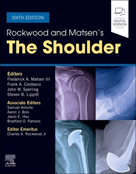 Hardcover Rockwood and Matsen's the Shoulder Book