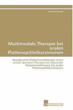 Paperback Multimodale Therapie bei oralen Plattenepithelkarzinomen [German] Book