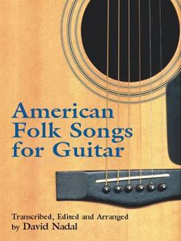 Paperback American Folk Songs for Guitar Book