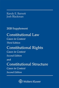 Paperback Constitutional Law: Cases in Context, 2020 Supplement Book