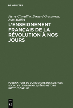 Hardcover L'Enseignement français de la Révolution à nos jours [French] Book