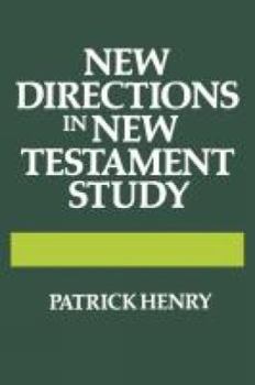 Paperback New Directions in New Testament Study Book