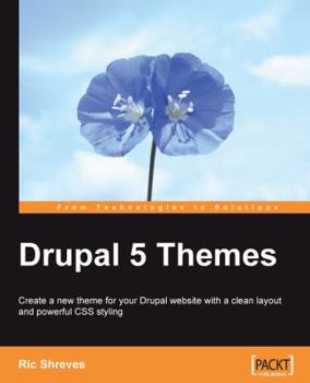 Paperback Drupal 5 Themes Book
