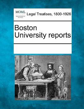 Paperback Boston University Reports Book