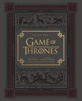 Hardcover Inside Hbo's Game of Thrones: Seasons 1 & 2 (Game of Thrones Book, Book about HBO Series) Book