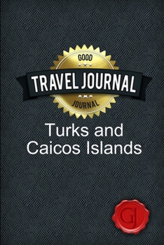Paperback Travel Journal Turks and Caicos Islands Book