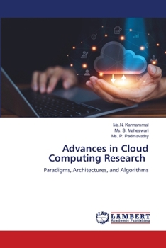 Paperback Advances in Cloud Computing Research Book