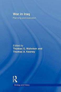 Paperback War in Iraq: Planning and Execution Book