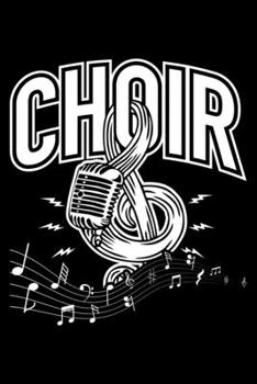 Paperback Choir: Lined A5 Notebook for Choirs Book