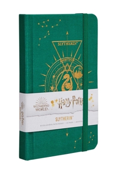 Hardcover Harry Potter: Slytherin Constellation Ruled Pocket Journal Book
