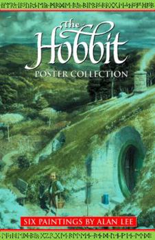 Paperback The Hobbit Poster Collection: Six Paintings by Alan Lee Book