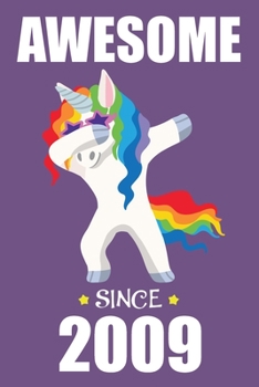 10th Birthday Dabbing Unicorn Edition: Blank Lined Journal, Happy 10th Birthday 10 Year Old Gift For Boys And Girls