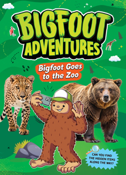 Library Binding Bigfoot Goes to the Zoo Book