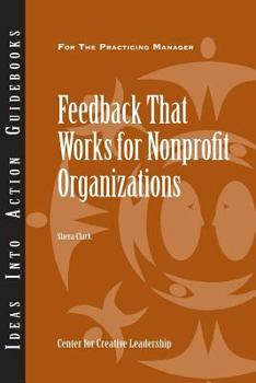Paperback Feedback That Works for Nonprofit Organizations Book