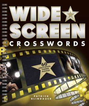 Paperback Wide-Screen Crosswords Book