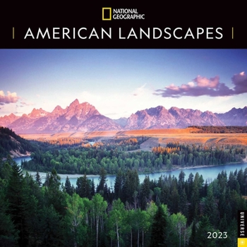 Calendar National Geographic: American Landscapes 2023 Wall Calendar Book