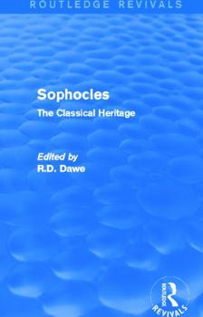 Hardcover Sophocles (Routledge Revivals): The Classical Heritage Book