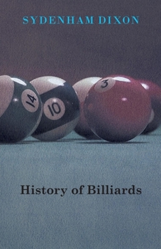 Paperback History of Billiards Book