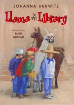 Hardcover A Llama in the Library Book