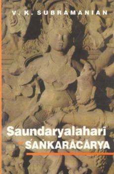 Paperback Saundaryalahari of Sankaracarya Book