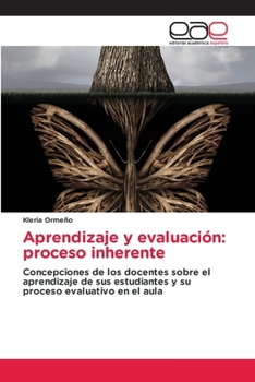 Paperback Aprendizaje y evaluación: proceso inherente [Spanish] Book
