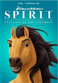 DVD Spirit: Stallion Of The Cimarron Book