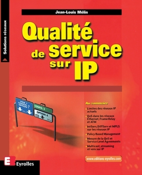 Paperback Qualité de service sur IP [French] Book